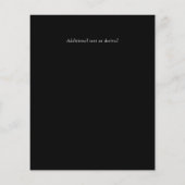 Livestreaming Wedding nodigt uit - kijk hoe we zeg (Achterkant)