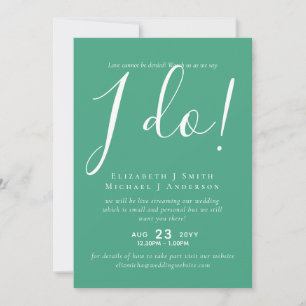 Livestreaming Wedding nodigt uit - kijk hoe we zeg