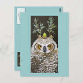 Livia het grote briefkaart van de orkaan (Voorkant / Achterkant)