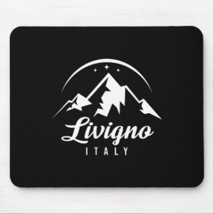 Livigno Italië Ski Resort Skiën Snowboarding Souve Muismat