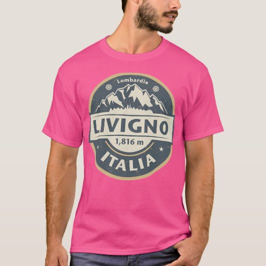 Livigno Italy Active T-shirt (Voorkant)
