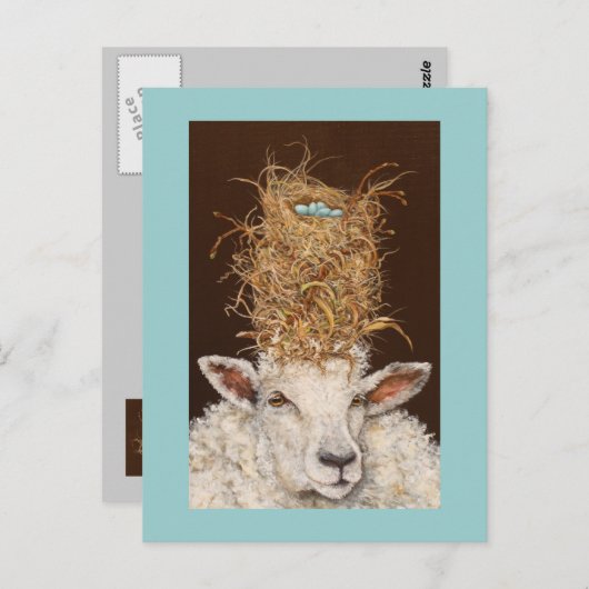 Livin' High op het briefkaart van de schapen (Voorkant / Achterkant)