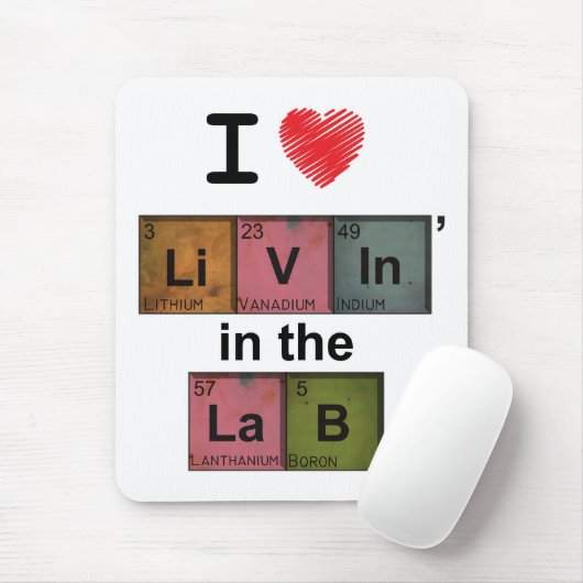 livin_in_the_lab muismat (Met muis)