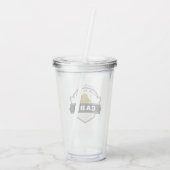 Livin La Vida Cabo | Cabo San Lucas Acrylknollen Acryl Drinkbeker (Achterkant)