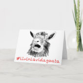 Livin La Vida Goata Kaart (Voorkant)