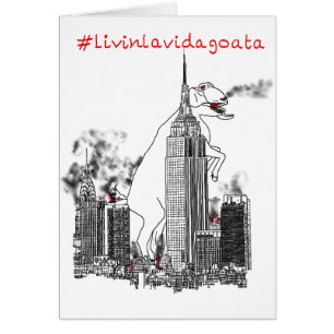 Livin La Vida Goata schreeuwende geit New York Slo