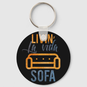 Livin' la vida sofa sleutelhanger