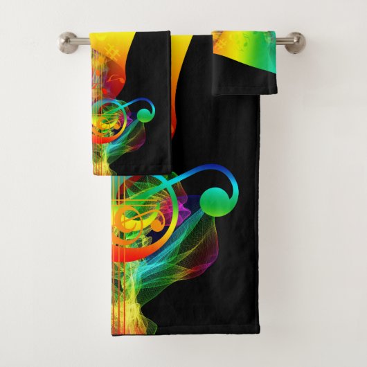 Livin Life Lovin Muziek! nieuwheid Bad Handdoek (Insitu)