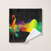 Livin Life Lovin Muziek! nieuwheid Bad Handdoek (Wasdoekje)