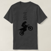 Livin Life Wide Open T-shirt (Design voorkant)