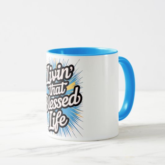 Livin' That Blessed Life Combo Mok (Voorkant rechts)