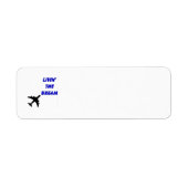 Livin' The Dream label (Voorkant)