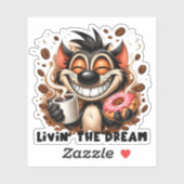 Livin the Dream Sticker (Vel)