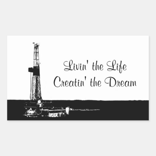 "Livin' the Life" Sticker (Voorkant)