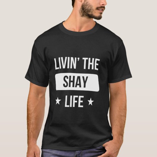 Livin' The Shay Life Family Reunion Squad First La T-shirt (Voorkant)