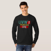 Livin' The TRISTAN Life T-Shirt Naam TRISTAN (Voorkant volledig)