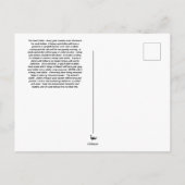 Living and Dead Sand Dollar Briefkaart (Achterkant)