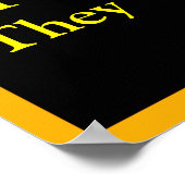 Living Ann Frank's Diary Speak Up Poster (Hoek)