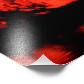 Living Art Sunset Silhouette Foto Foto Afdruk (Hoek)