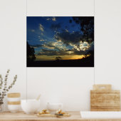 Living Art Uitzicht Poster (Keuken)