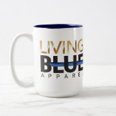 Living Blue Apparel Mok (Links)
