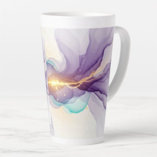 Living Blueprint Latte Mug Latte Mok (Rechterhoek)