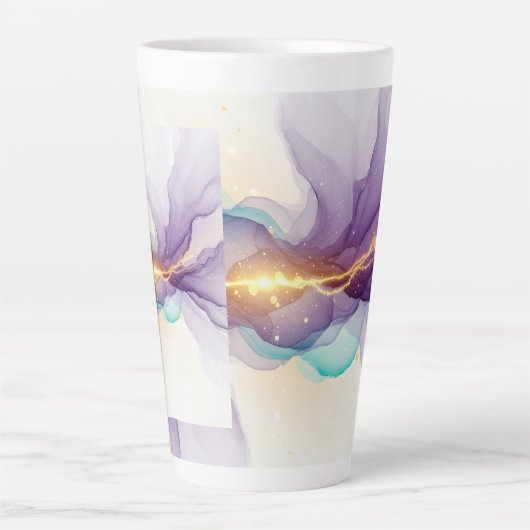 Living Blueprint Latte Mug Latte Mok (Voorkant)