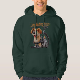 Living Breathing Vacuum Dog Hoodie