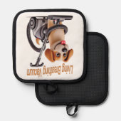 Living Breathing Vacuum Dog Pannenlap (Voorkant / Achterkant)