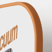 Living Breathing Vacuum Dog Pickleball Paddle (Links Detail)