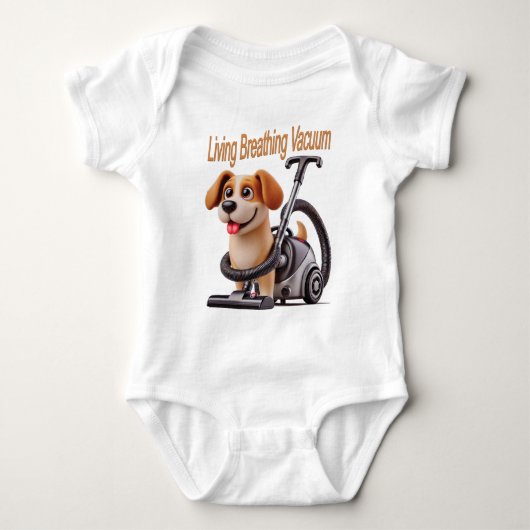 Living Breathing Vacuum Dog Romper (Voorkant)