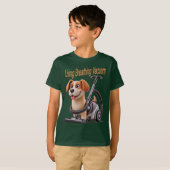 Living Breathing Vacuum Dog T-shirt (Voorkant volledig)