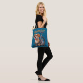 Living Breathing Vacuum Dog Tote Bag (Op model)