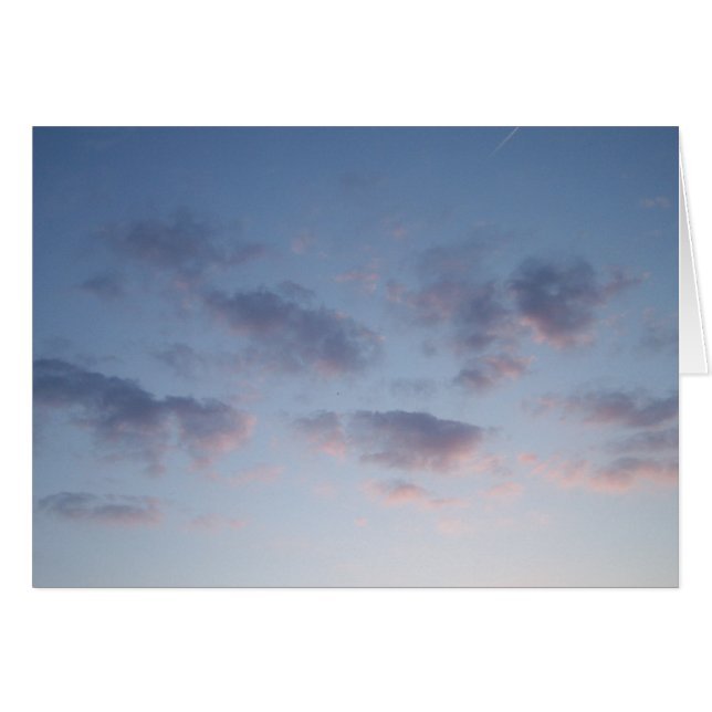 Living Clouds-kaart (Voorkant Horizontaal)