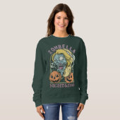 Living-Dead Halloween Sweatshirt voor Spooky Seaso (Voorkant volledig)