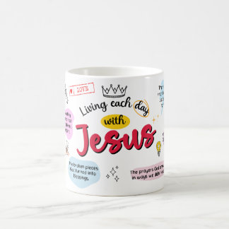 Living Each Day with Jesus Mug Koffiemok