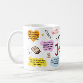 Living Each Day with Jesus Mug Koffiemok