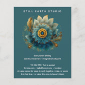 Living Field | Mandala Flyer (Achterkant)