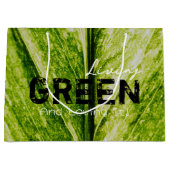 Living Green Eco Friendly Large Gift Bag Groot Cadeauzakje (Voorkant)