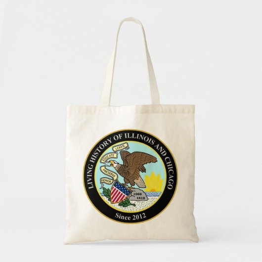 Living History of Illinois en Chicago® Group Tote Bag (Voorkant)