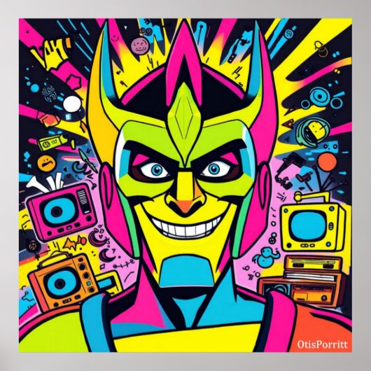 LIVING IN THE EIGHTIES-3 POSTER (Voorkant)