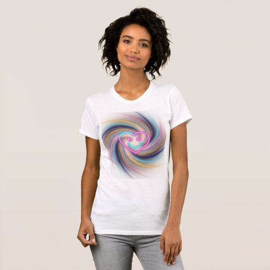 Living Inside Love Frequency T-shirt (Voorkant volledig)
