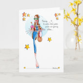 Living Legend Grappige vrouwen humor verjaardagska Kaart (Gele Bloem)