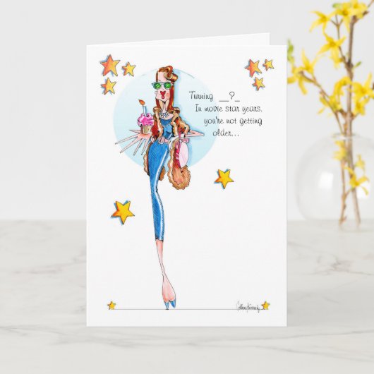 Living Legend Grappige vrouwen humor verjaardagska Kaart (Gele Bloem)