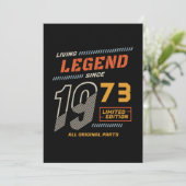 Living Legend Verjaardag Kaart (Staand voorkant)