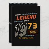Living Legend Verjaardag Kaart (Voorkant / Achterkant)