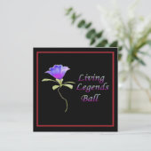 Living Legends Ball Invitation Kaart (Staand voorkant)