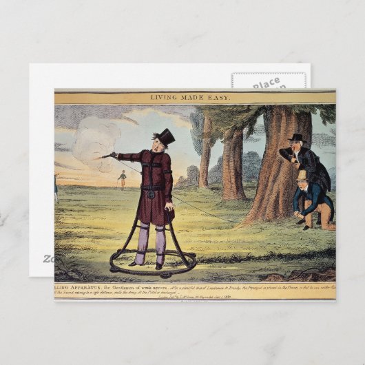 Living Made Easy; dubelapparaat Briefkaart (Voorkant / Achterkant)