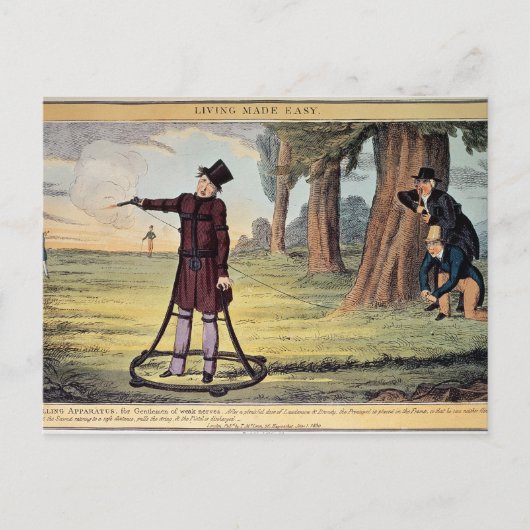 Living Made Easy; dubelapparaat Briefkaart (Voorkant)