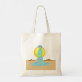 Living Mirage Tote Bag (Achterkant)